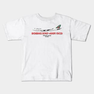 Boeing B747-400F/SCD - Alitalia Cargo Kids T-Shirt